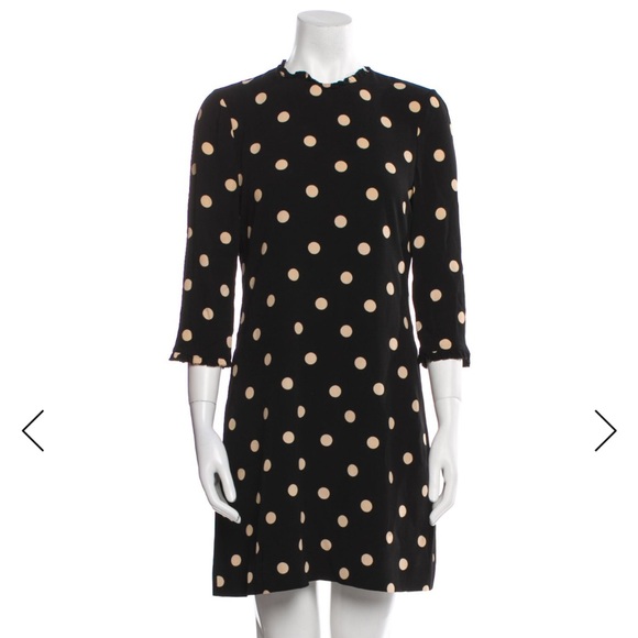 kate spade Dresses & Skirts - kate spade black polka dot dress, size 4 / small